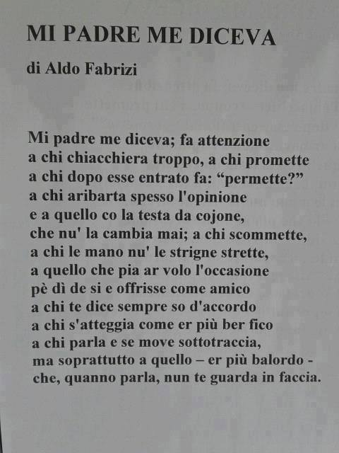 MI PADRE ME DICEVA !! - 13/07/2013