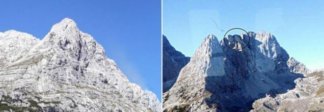 CORTINA, BOATO ALL'ALBA: CROLLA PARETE DI 300 METRI. LE FOTO PRIMA E DOPO - GUARDA - 01/10/2013