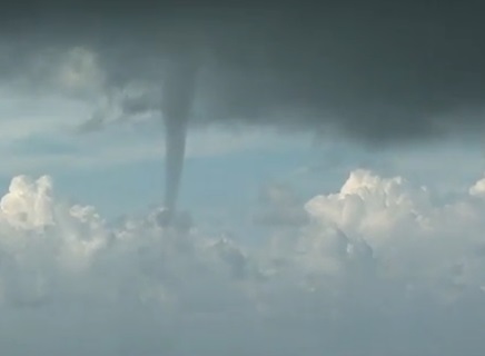 TROMBA MARINA SUL LITORALE ROMANO - VIDEO - 13/11/2013