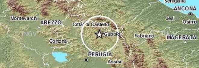 FORTE SCOSSA DI TERREMOTO IN UMBRIA - 20/11/2013