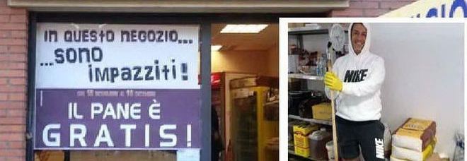 SARDEGNA, RIMETTE IN FUNZIONE IL FORNO ALLAGATO E REGALA IL PANE AGLI ALLUVIONATI - 24/11/2013