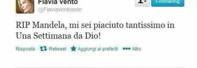 FLAVIA VENTO, SCAMBIA MANDELA PER MORGAN FREEMAN: ''SEI STATO GRANDE IN UNA SETTIMANA DA DIO'' - FOTO - 06/12/2013
