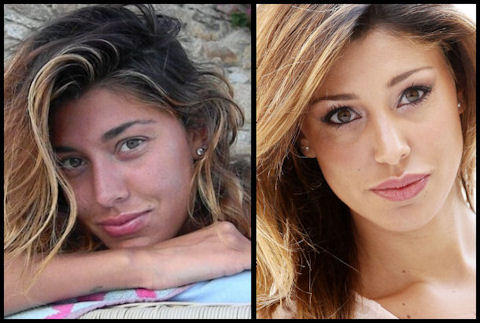LE VIP SENZA TRUCCO, PRATICAMENTE IRRICONOSCIBILI SENZA MAKE UP - VIDEO - - 03/01/2014