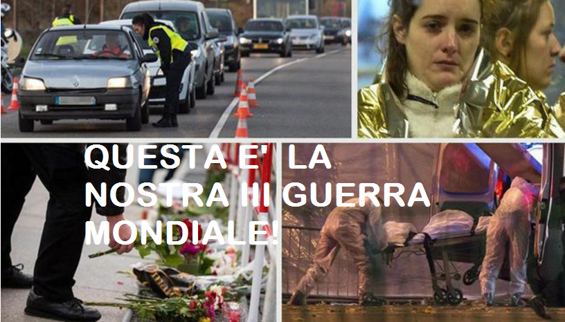 L'ISIS TWITTA: ''ROMA, ADESSO TOCCA A TE'' ... ANCORA NON L'AVETE CAPITO CHE SIAMO IN GUERRA? - 15/11/2015