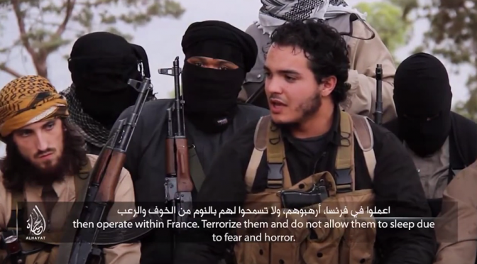 APPELLO ISIS A IMMIGRATI: ''UCCIDETE FRANCESI PER LE STRADE CON AUTO, COLTELLI E QUALUNQUE MEZZO'' - VIDEO - 15/11/2015