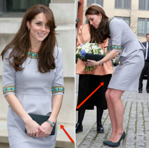 UN DETTAGLIO CHE NON E' SFUGGITO: KATE MIDDLETON SI PRESENTA COSI' IN PUBBLICO E SI SCATENA LA RETE - 22/11/2015