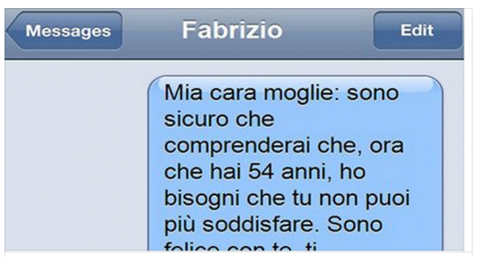 UN IMPORTANTE UOMO D'AFFARI MANDA QUESTO SMS A SUA MOGLIE, MA LA SUA RISPOSTA E' EPICA - 04/01/2016