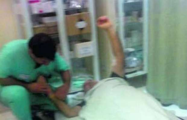 CAOS AL SAN CAMILLO DI ROMA: MALATI PER TERRA E SPORCIZIA. LE FOTO SHOCK - 17/01/2014