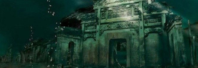 SCOPERTA LA NUOVA ATLANTIDE IN CINA: UNA CITTÀ SOMMERSA CON STRADE E TEMPLI - 18/02/2014