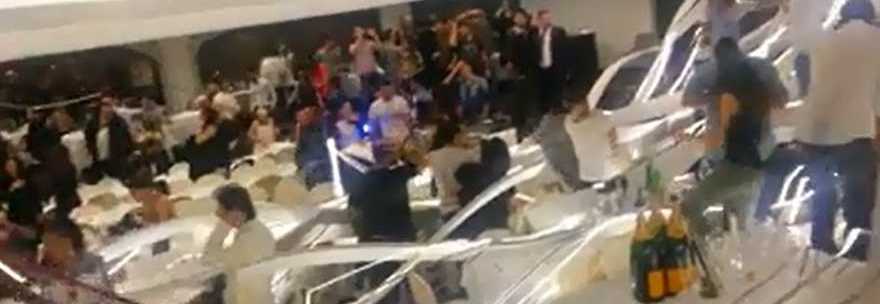 LATINA, CROLLO IN DISCOTECA RIPRESO CON IL TELEFONINO - VIDEO - 22/02/2014