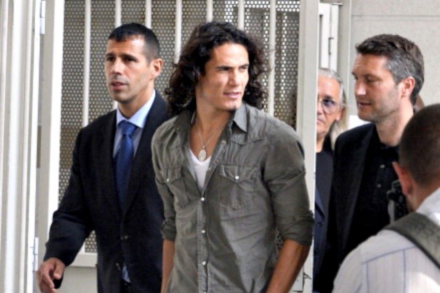 EDINSON CAVANI CONDANNATO DAL TRIBUNALE DI NAPOLI - 19/03/2014