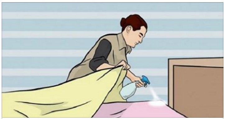 SPRUZZA DELL'ALCOL TRA LE LENZUOLA DEL LETTO: LA MATTINA DOPO NON RIESCE A CREDERE A CIO' CHE... - 17/07/2017
