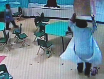 ''TI MANDO AL CIMITERO'' URLA E SCHIAFFI AI BIMBI DELL'ASILO - VIDEO - 05/04/2014