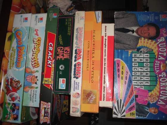 I 20 GIOCHI DI SOCIETA' ANNI '80 - QUANDO IL GIOCO ERA MOMENTO DA CONDIVIDERE CON ALTRI - 29/04/2014
