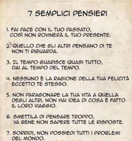 SO' SEMPLICI PENSIERI !! - 30/10/2012