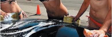 RIETI: ''IL SEXY CAR WASH'' CHE STA IMPAZZENDO IN ITALIA - FOTO - 22/05/2014