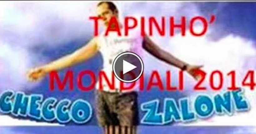 CHECCO ZALONE, ECCO L'INNO DEI MONDIALI BRAZIL 2014: ''TAPINHO'' - 09/06/2014