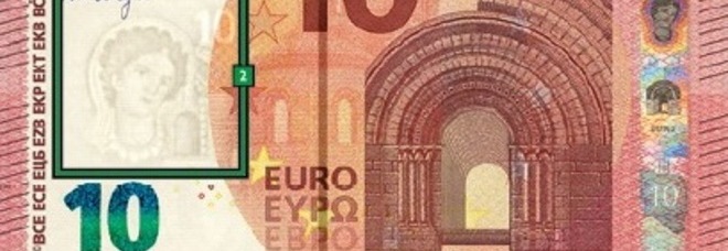 ECCO LE NUOVE BANCONOTE DA 10 EURO: IN CIRCOLAZIONE TRA MENO DI TRE MESI - FOTO - 02/07/2014