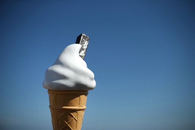 PUO' SEMBRARE UN COMUNE GELATO E ANCHE IL SAPORE - MA IN REALTA' E' SPECIALE - 03/08/2014