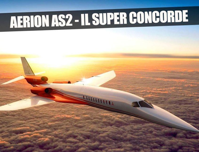 AERION AS2, IL NUOVO CONCORDE COLLEGHERA LONDRA A NEW YORK INN POCHISMO TEMPO - ECCO IN QUANTO TEMPO - 05/11/2014