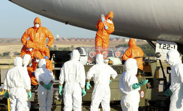 ROMA - ALLARME EBOLA IN VOLO, ATTERRAGGIO D'EMERGENZA A ROMA - 14/10/2014