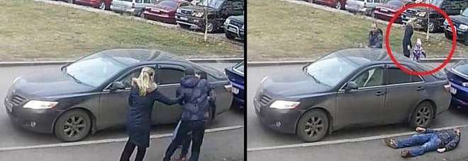 LA RISSA PER IL PARCHEGGIO FINISCE IN TRAGEDIA SOTTO GLI OCCHI DI MAMMA E BIMBA - 12/01/2015