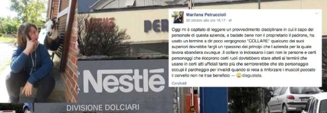 MARILENA, LICENZIATA DALLA NESTLE' PER UN POST SU FACEBOOK: ECCO COS'HA SCRITTO - FOTO - 14/01/2015