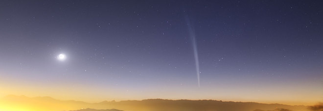 LOVEJOY, SI AFFACCIA LA COMETA DI NATALE: DA MEZZANOTTE VISIBILE ANCHE A OCCHIO NUDO - 24/12/2014
