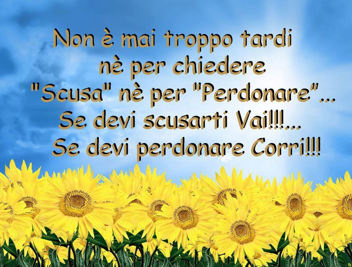 NUN E' MAI TROPPO TARDI !! - 07/11/2012
