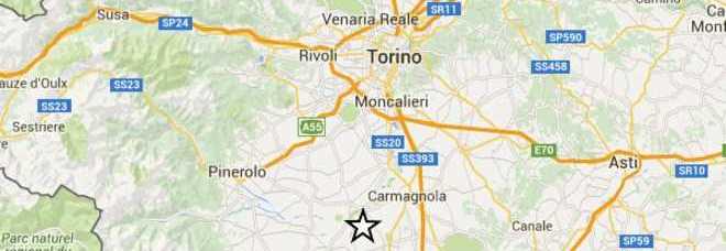 TERREMOTO IN PIEMONTE DI MAGNITUDO 3.1: L'EPICENTRO A CUNEO, AVVERTITO FINO A TORINO - 16/11/2015