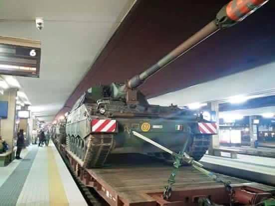 SCATTA LE MANOVRE MILITARI IN ITALIA: IL GIALLO DEI CARRI ARMATI - 19/11/2015
