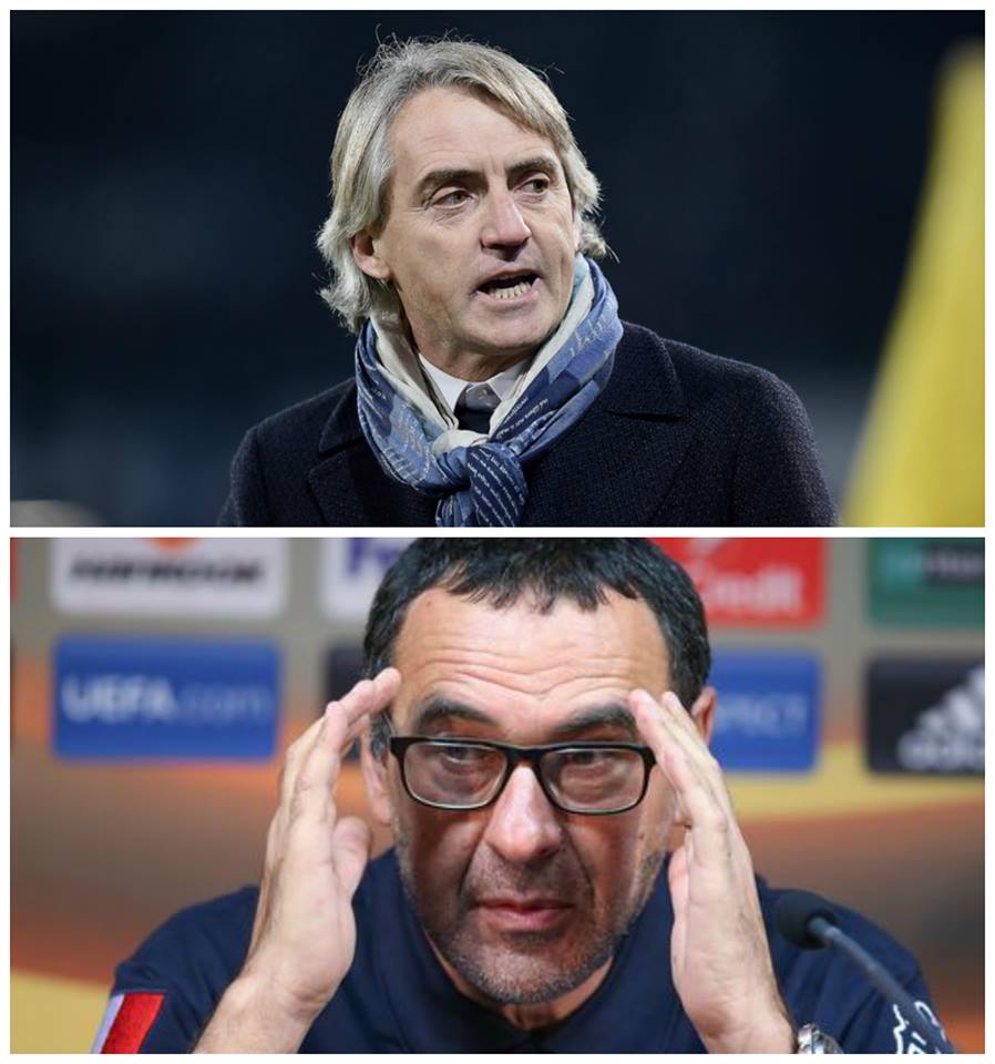 MANCINI - SARRI: ARRIVA LA DECISIONE DEL GIUDICE SPORTIVO: ECCO COSA ACCADRA' AI DUE ALLENATORI - 20/01/2016