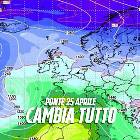 METEO: CAMBIA TUTTO - ARRIVA L'ANNUNCIO DEI METEOROLOGI CHE SCONVOLGE COME CAMBIERA' - 19/04/2016