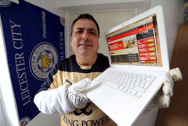 AVEVA PUNTATO 25 EURO SULLA VITTORIA DEL LEICESTER CAMPIONE MA NON HA AVUTO IL CORAGGIO DI ARRIVARE ALLA FINE. ECCO DI QUANTO SI E' ACCONTENTATO - 04/05/2016