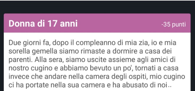IO E MIA SORELLA SIAMO RIMASTE A DORMIRE DA MIA ZIA, AVEVAMO BEVUTO TROPPO E LA SERATA E' FINITA IN MODO STRANO - 22/05/2016