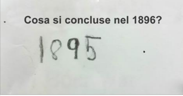 ECCO LE 8 RISPOSTE PIU' DIVERTENTI E GENIALI DATE DAGLI ALUNNI NEI COMPITI IN CLASSE - 22/05/2016