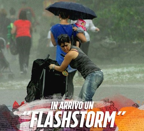 L'ESTATE E' GIA' FINITA? IN ARRIVO VIOLENTE PRECIPITAZIONI, CALONO LE TEMPERATURE DI 10 GRADI - 12/07/2016