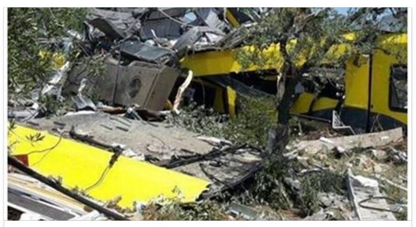 SCONTRO TRA TRENI, SAMUELE, 6 ANNI, SALVATO TRA LE LAMIERE GRAZIE AI CARTONI ANIMATI - 12/07/2016