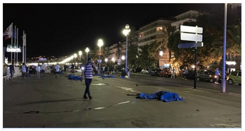 STRAGE NIZZA: CAMION ANDAVA A ZIG ZAG PER COLPIRE PIU' PERSONE POSSIBILI - 15/07/2016