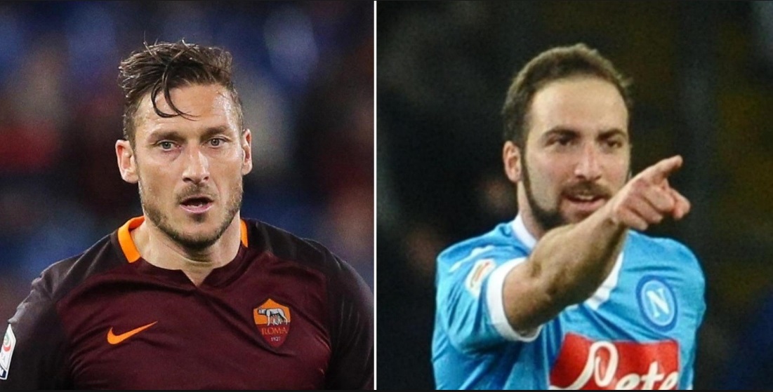 TOTTI DURA FRECCIATA A HIGUAIN: ''NOMADI SENZA CUORE, SEGUONO I SOLDI'' - 25/07/2016