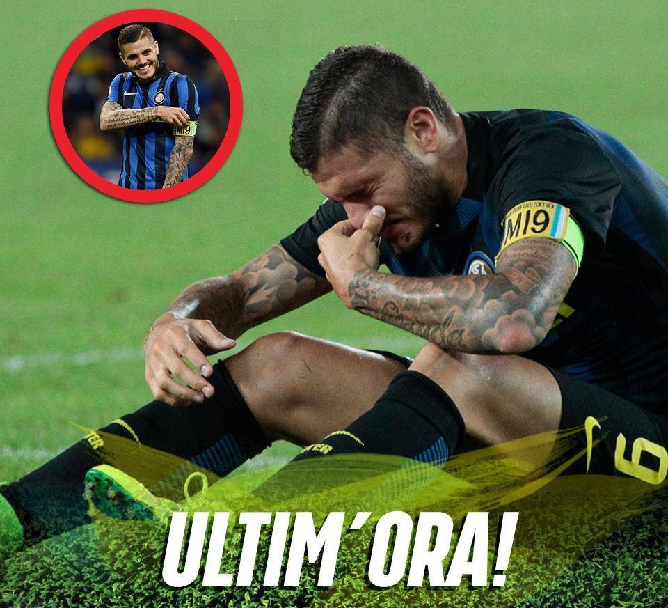 LA NOTIZIA E' CLAMOROSA E ARRIVA AL TERMINE DEL PRIMO TEMPO: DECISIONE DELL'INTER SU ICARDI - 16/10/2016