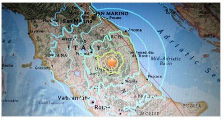 NUOVA SCOSSA DI TERREMOTO IN DIRETTA TV: DILAGA LA PAURA - 26/10/2016