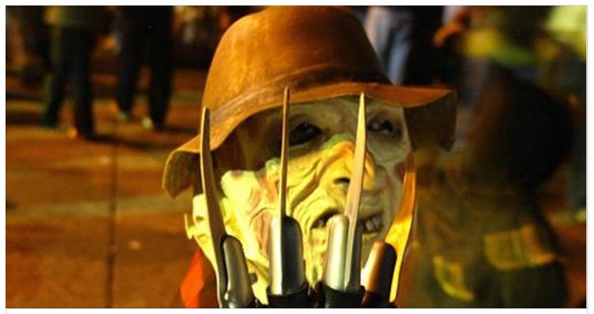 HALLOWEEN, PANICO A UNA FESTA: VESTITO DA FREDDY KRUEGER SPARA A CINQUE PERSONE - 31/10/2016