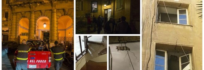 ROMA - PAURA IN UN PALAZZO, ENORMI LE CREPE: EVACUATE 28 FAMIGLIE - 01/11/2016