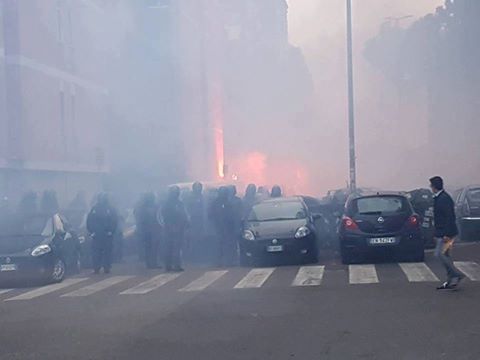 VIOLENTI SCONTRI DELLA POLIZIA NELLE STRADE DI ROMA: ECCO COSA STA SUCCEDENDO - 05/11/2016