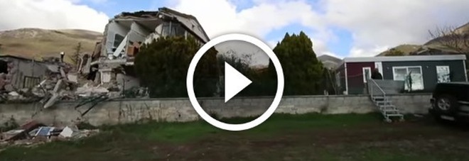 PENSIONATO COMPRA LA CASA ANTISISMICA ON LINE E SI SALVA DAL TERREMOTO - 05/11/2016