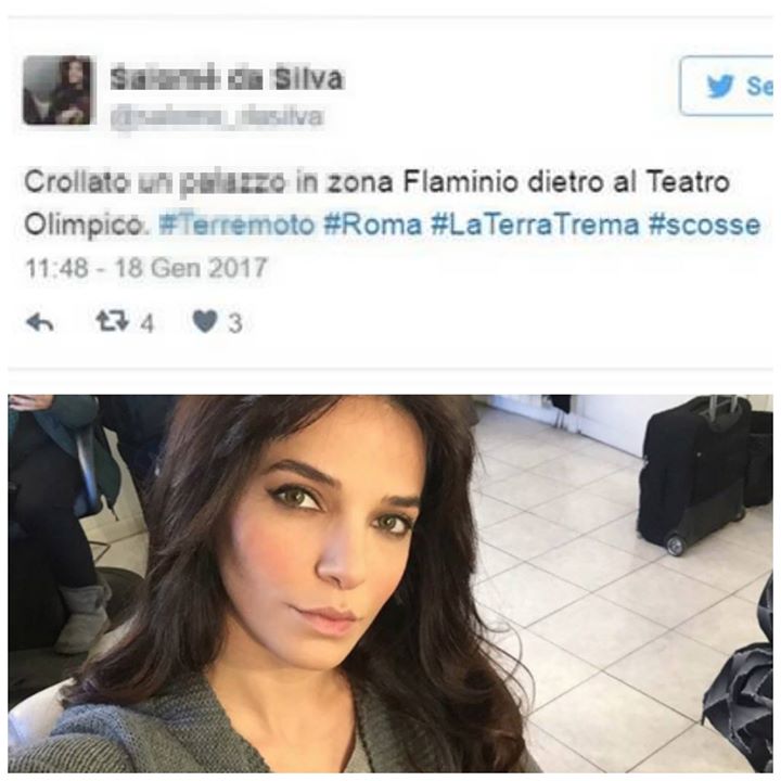 ''E' CROLLATO UN PALAZZO IN ZONA FLAMINIO A ROMA'' L'ATTRICE LANCIA L'ALLARME: POI ECCO COSA ACCADE POCO DOPO - 18/01/2017