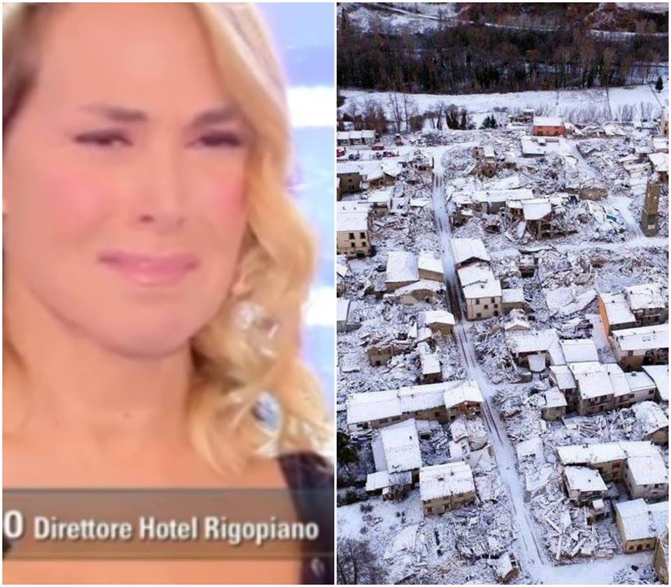 DOPO LA TRAGEDIA DI RIGOPIANO BARBARA D'URSO SCOPPIA IN LACRIME IN DIRETTA TV: LE PAROLE DELLA CONDUTTRICE GELANO IL PUBBLICO - 19/01/2017