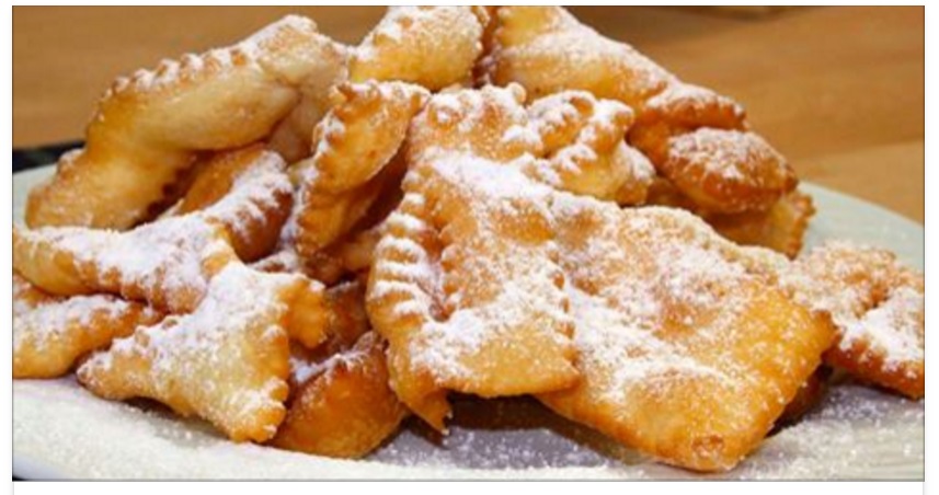 CHIACCHIERE AL FORNO: ECCO COME FARLE A CASA CROCCANTI E SAPORITE - 21/01/2017