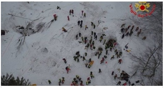 HOTEL RIGOPIANO: ''I SOCCORRITORI ORA RISCHIANO DI MORIRE TUTTI'' ECCO L'AGGHIACCIANTE MOTIVO - 23/01/2017
